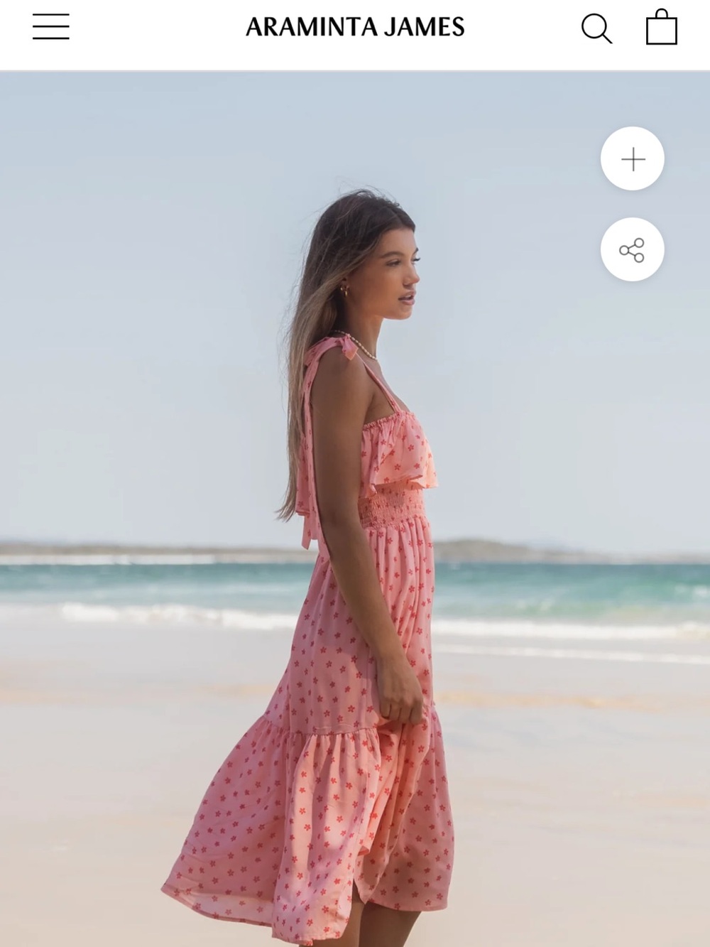 Araminta James pink dress